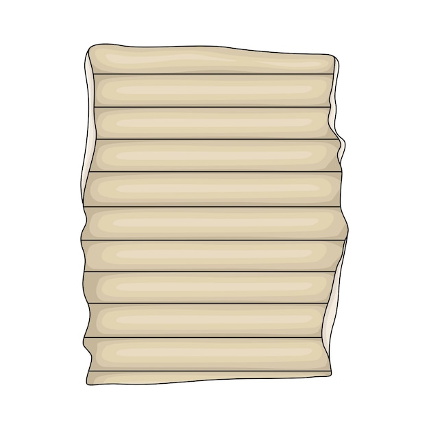 Illustration of ripped paper