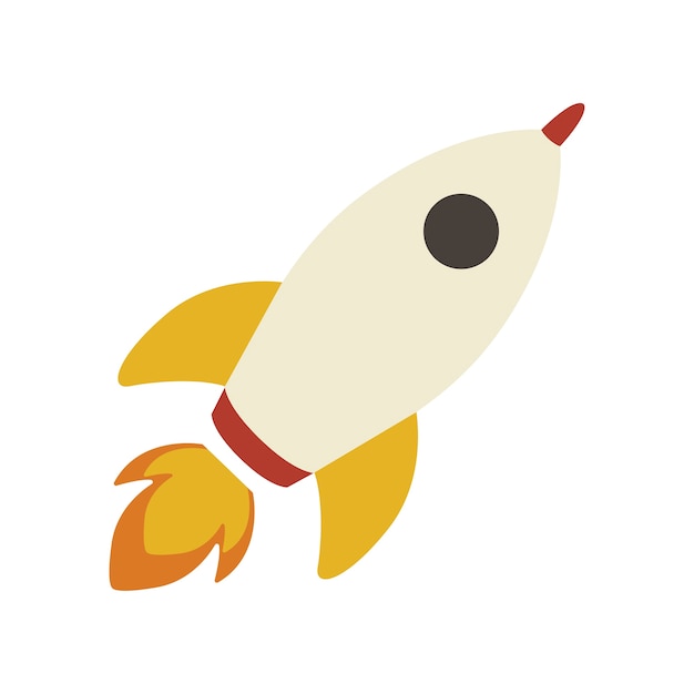 Illustration of rocket icon