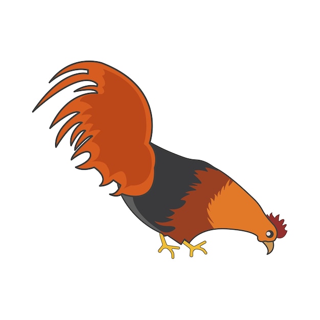 Illustration of rooster