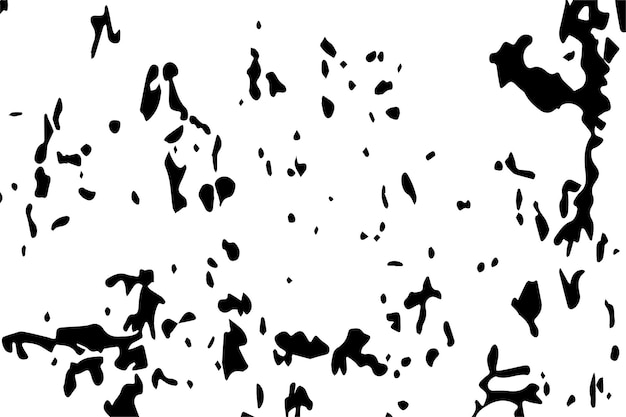 illustration of rough or grunge black texture on white for background or commercial use