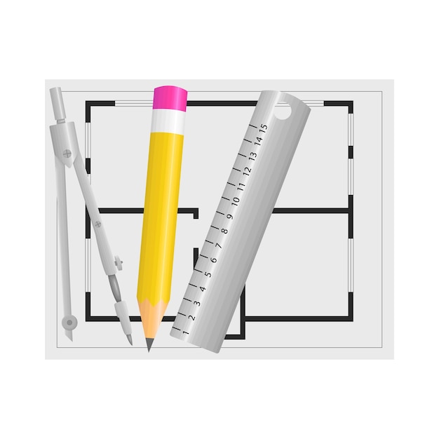 Illustration of ruler