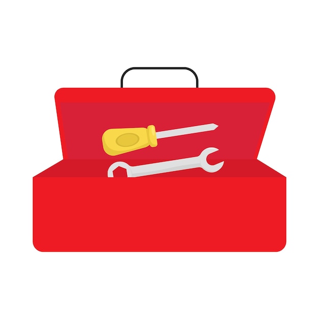 Vector illustration of screwdriver