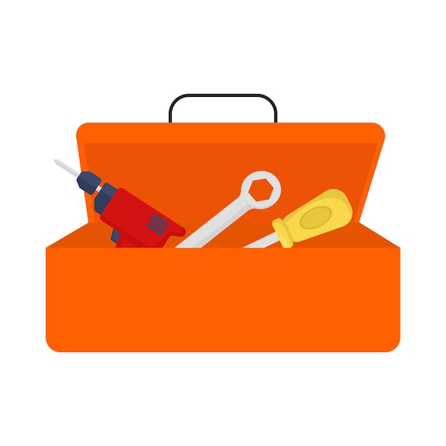 Vector illustration of screwdriver