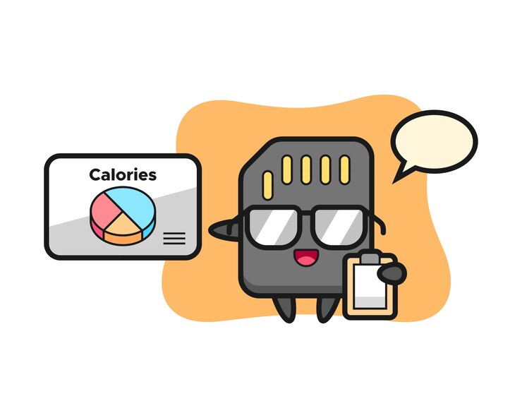 Vector 영양사, 티셔츠에 대한 귀여운 스타일 디자인으로 sd 카드 마스코트의 그림