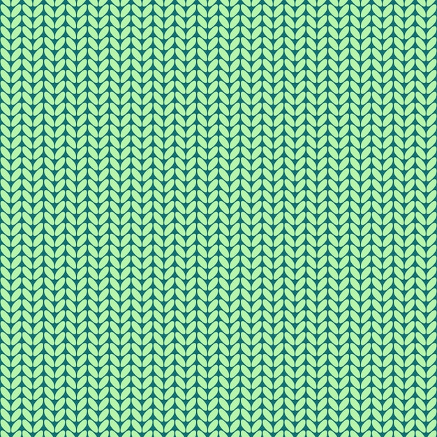 Illustration seamless knitted pattern.