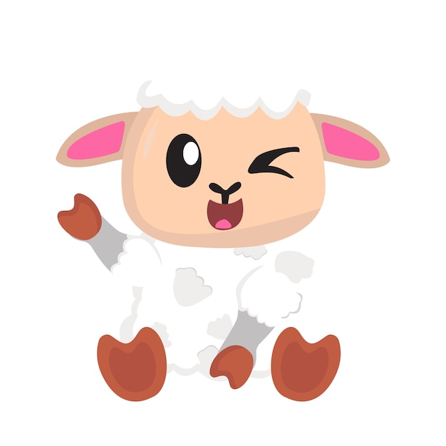 Illustration of sheep