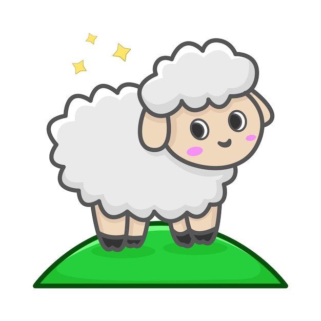 Illustration of sheep