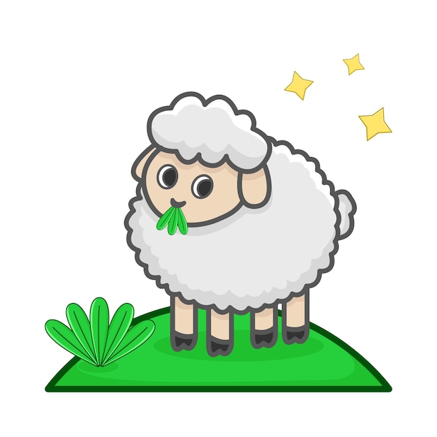 Illustration of sheep