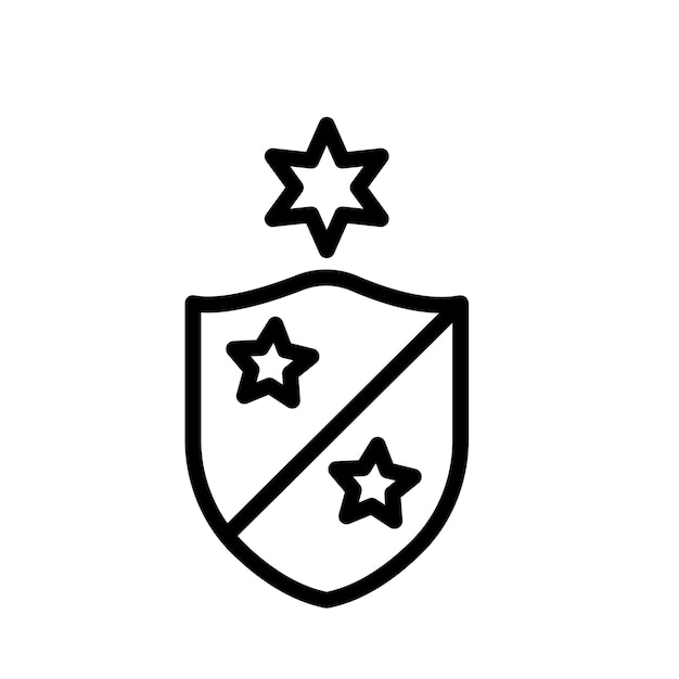 Illustration of shield