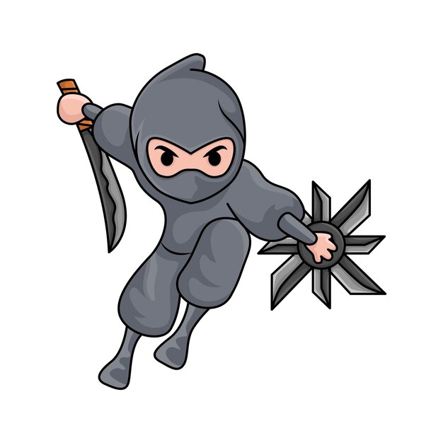 Illustration of shuriken