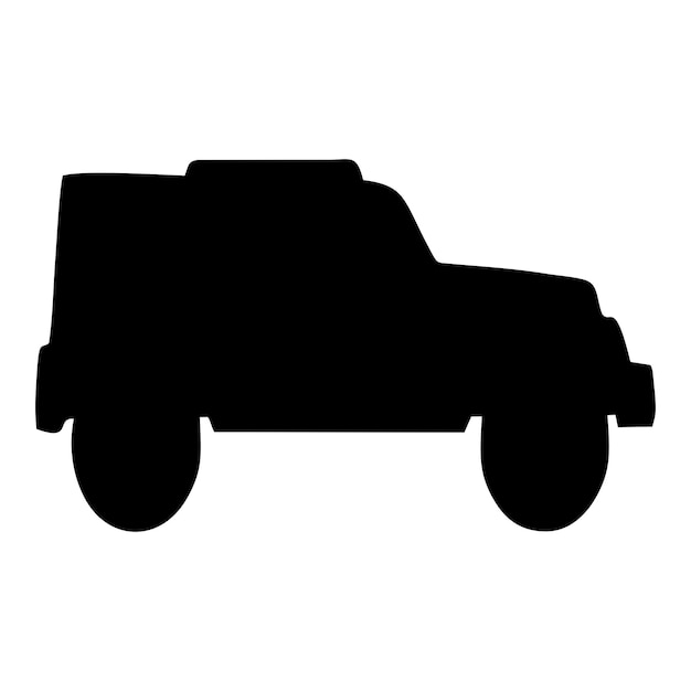 illustration or silhouette of a car