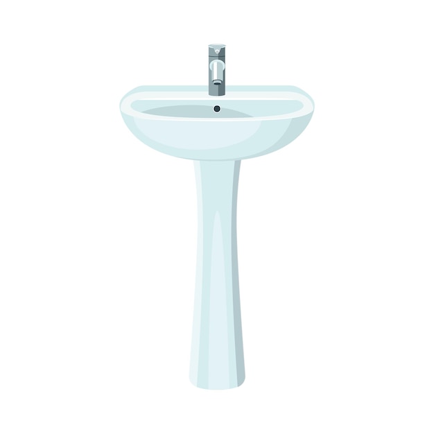 Vector illustration of sink