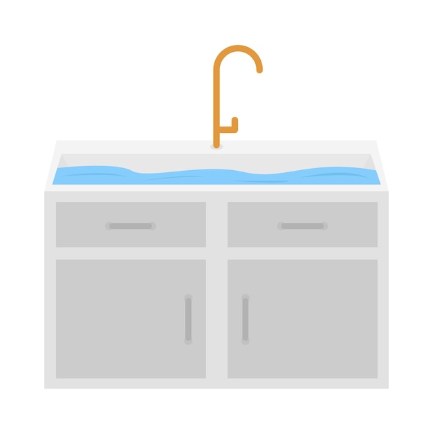 Illustration of sink