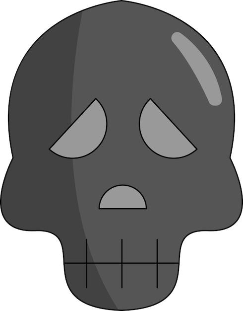 Illustration of skull