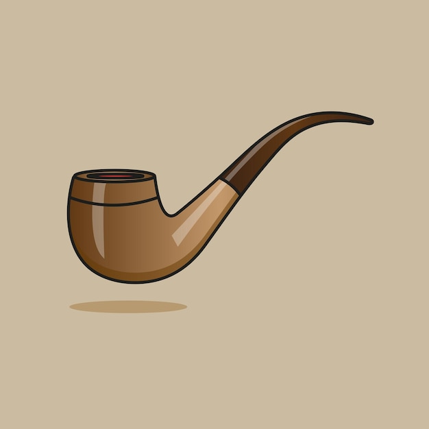 Illustration of Smoking Pipe