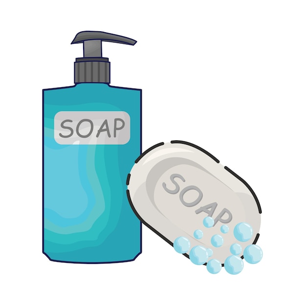 Illustration of soap