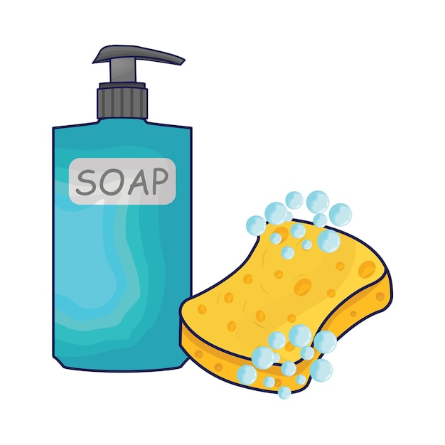Illustration of soap