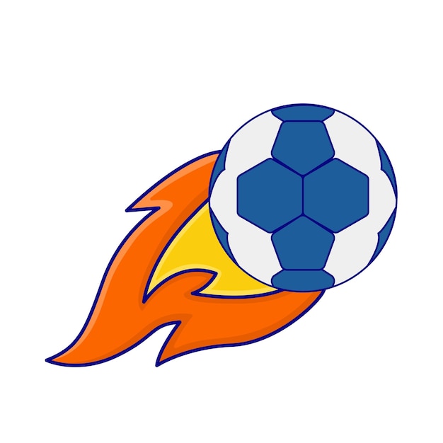 サッカーのイラスト
