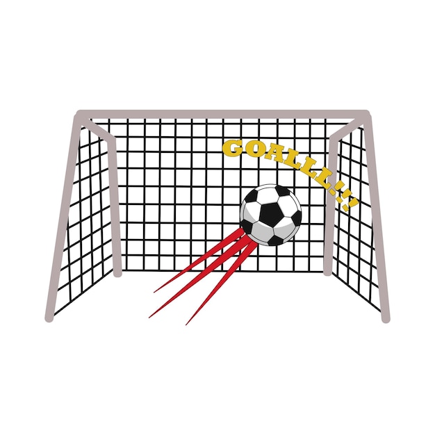 Illustration of soccer