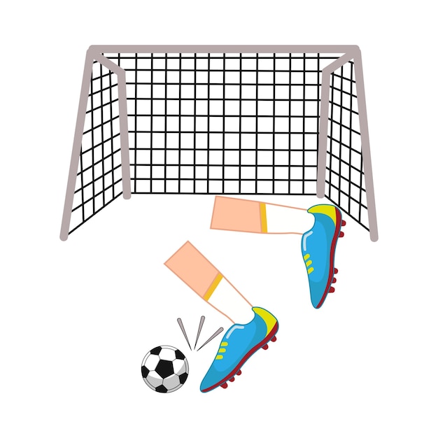 Illustration of soccer