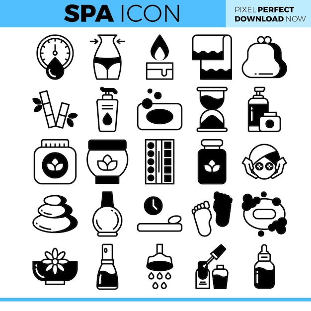 Vector illustration of spa