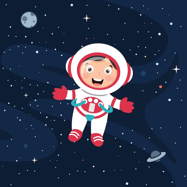 スペースのイラスト