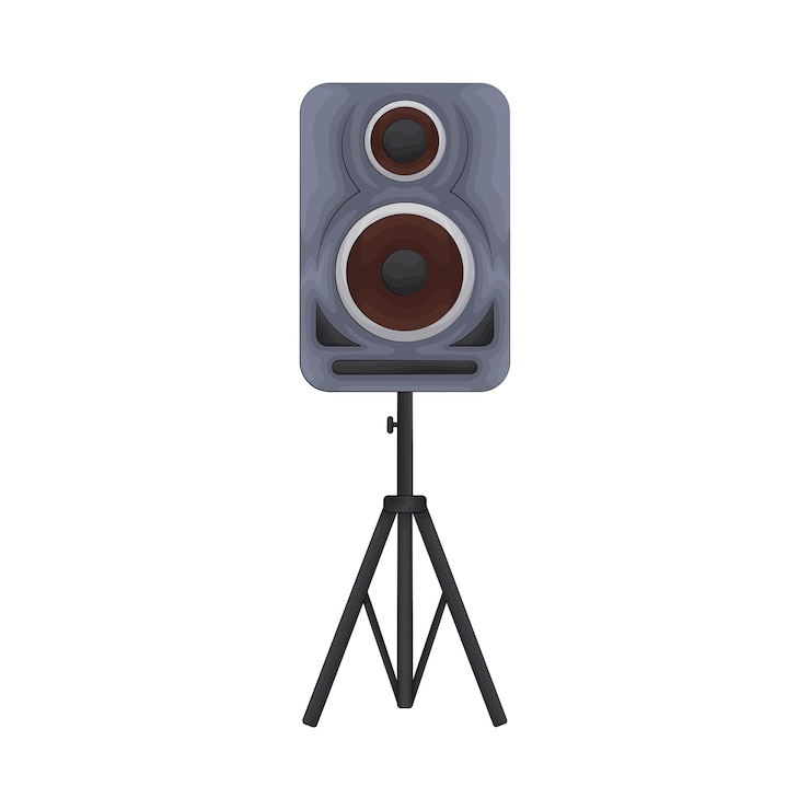 Vector illustration of speaker