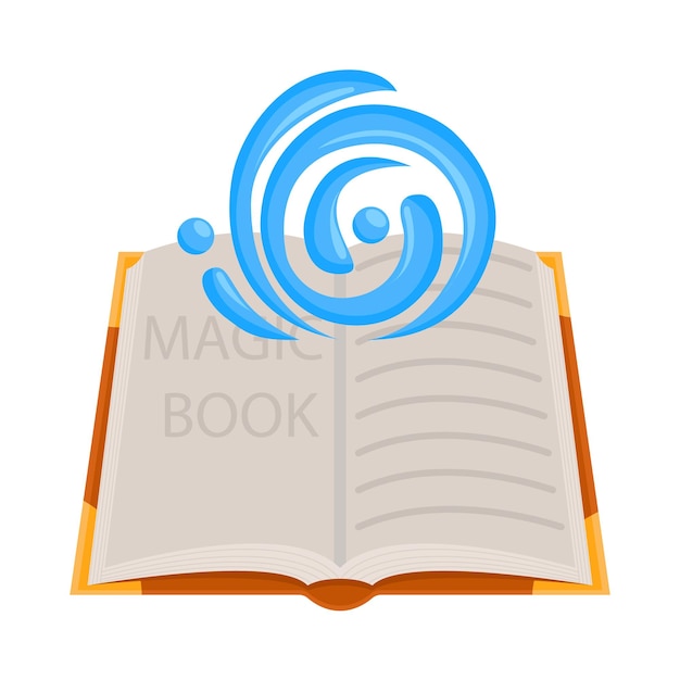 Illustration of spellbook