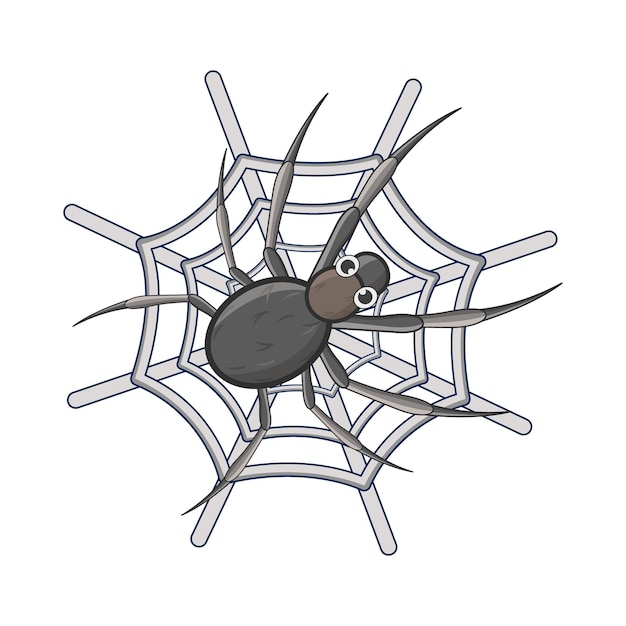 Illustration of spiders