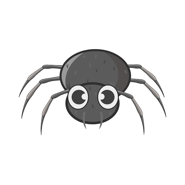 Vector illustration of spiders