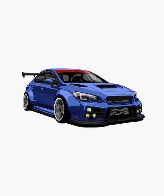 Vector illustration of a sports cardesign