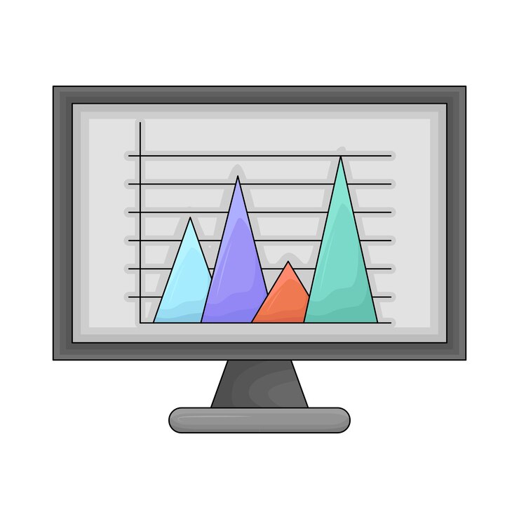 Vector illustration of statistic