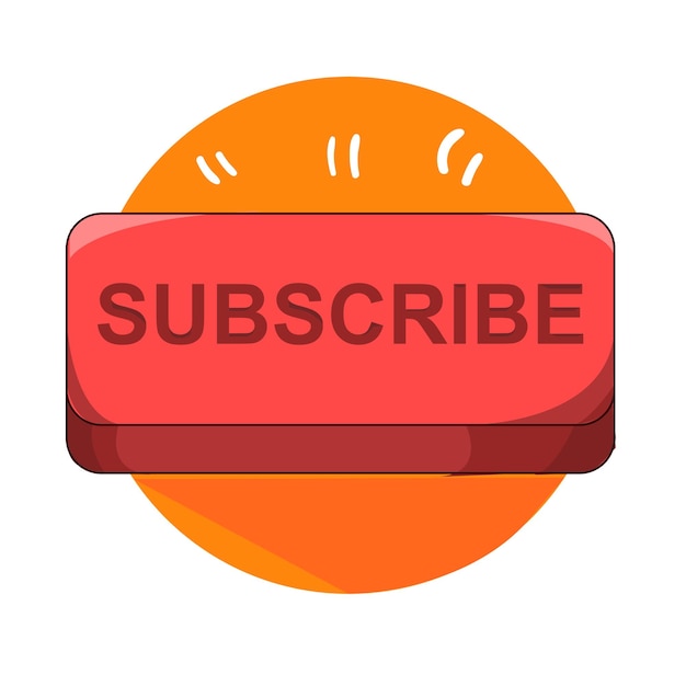 Vector illustration of subscribe