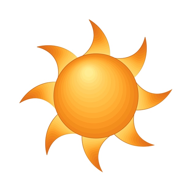 Illustration of sun