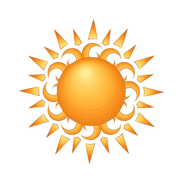 Illustration of sun