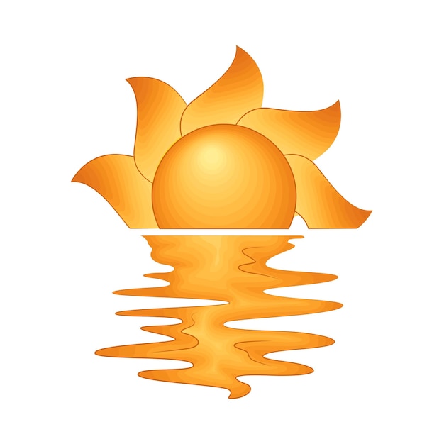 Illustration of sun