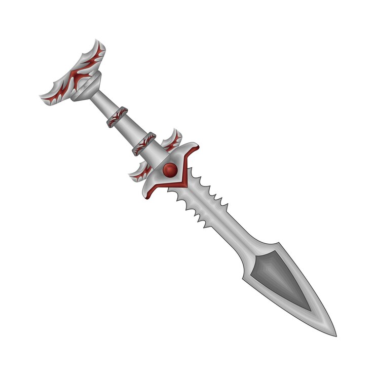 Vector illustration of sword