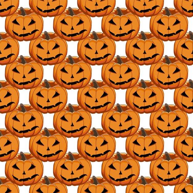 illustration on theme big colored pattern halloween