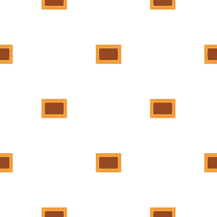 Vector illustration on theme big set identical biscuit kit colorful pastry cookie