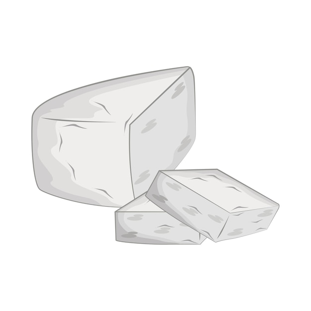 Illustration of tofu