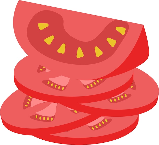 Illustration of tomato