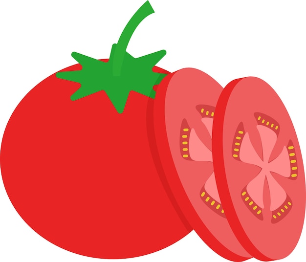 Illustration of tomato