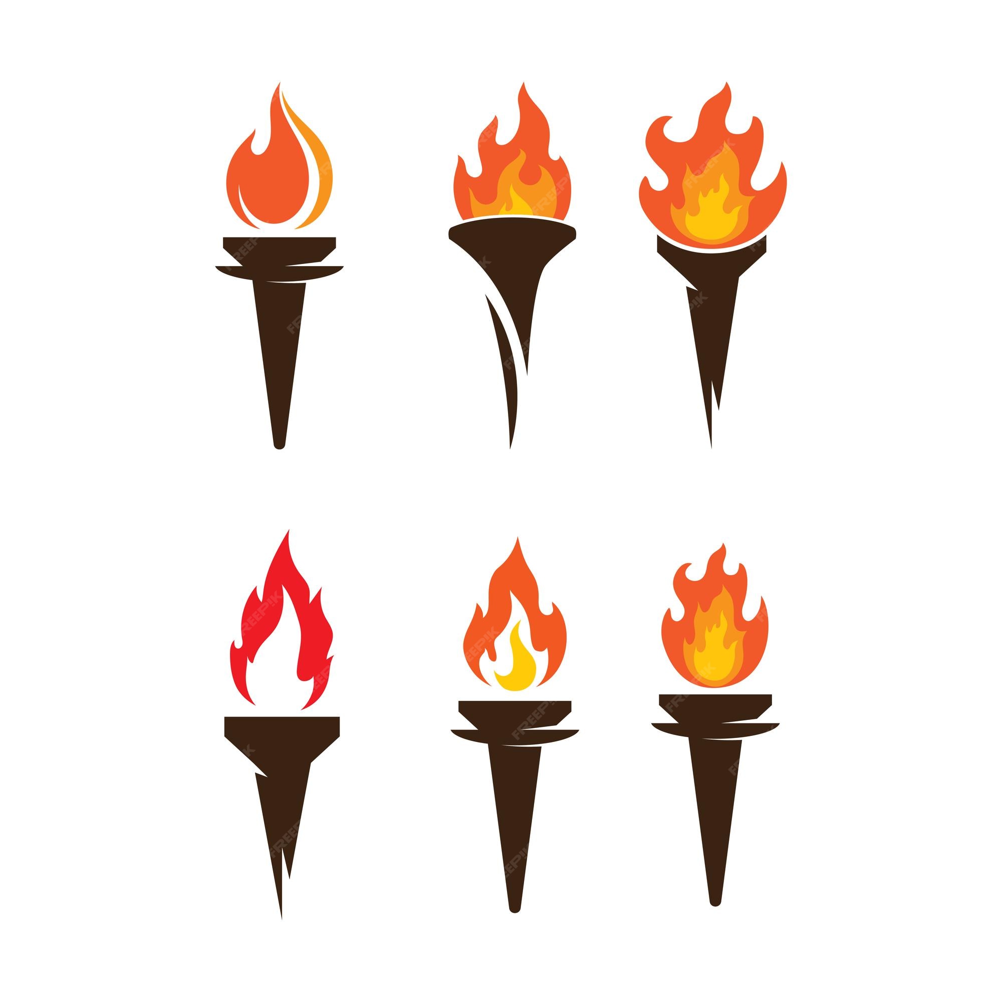 Vector Fire Icons vector illustration © morys (#8494704)