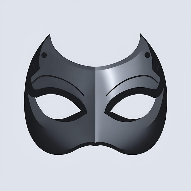 Illustration of traditional mask super hero mask face mask face character cartoon mask vector