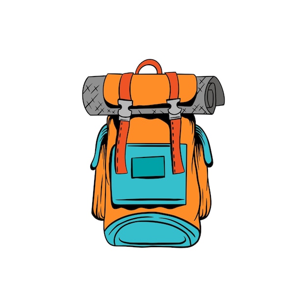 Free clip art Travel - Backpack by vectorsme