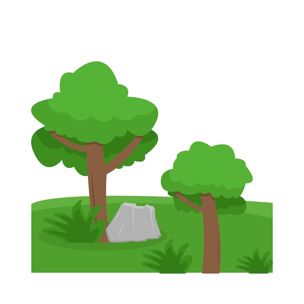 Vector illustration of tree