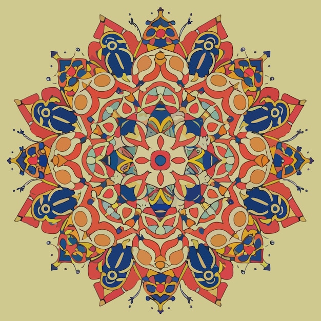Illustration of triangle and circles vector a symmetrical geometric ... image.