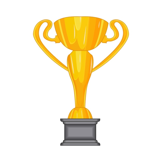 Vector illustration of trophy