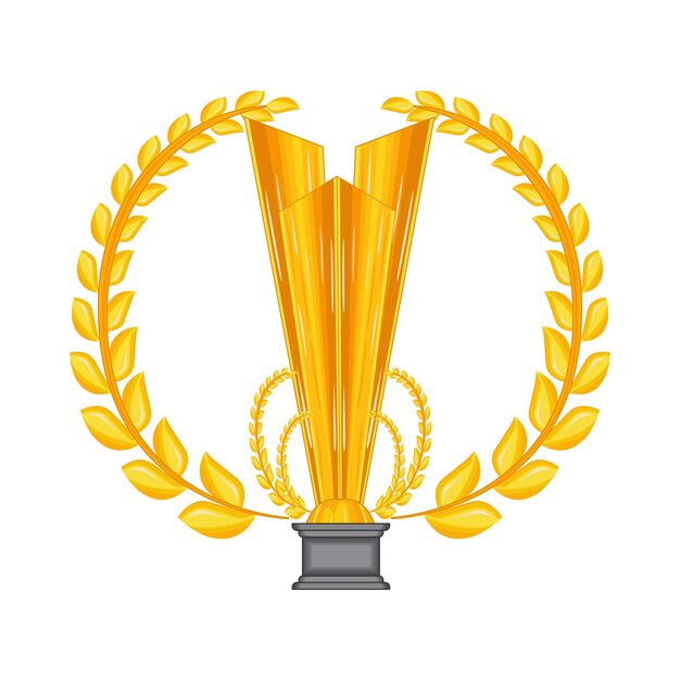 Vector illustration of trophy