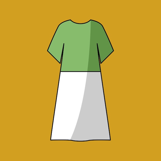 Illustration of typical Muslim men's clothes from Arabia